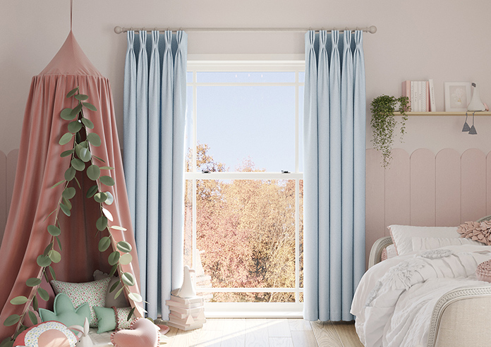 Tussah, Ice - Made to Measure Curtains - Image 3